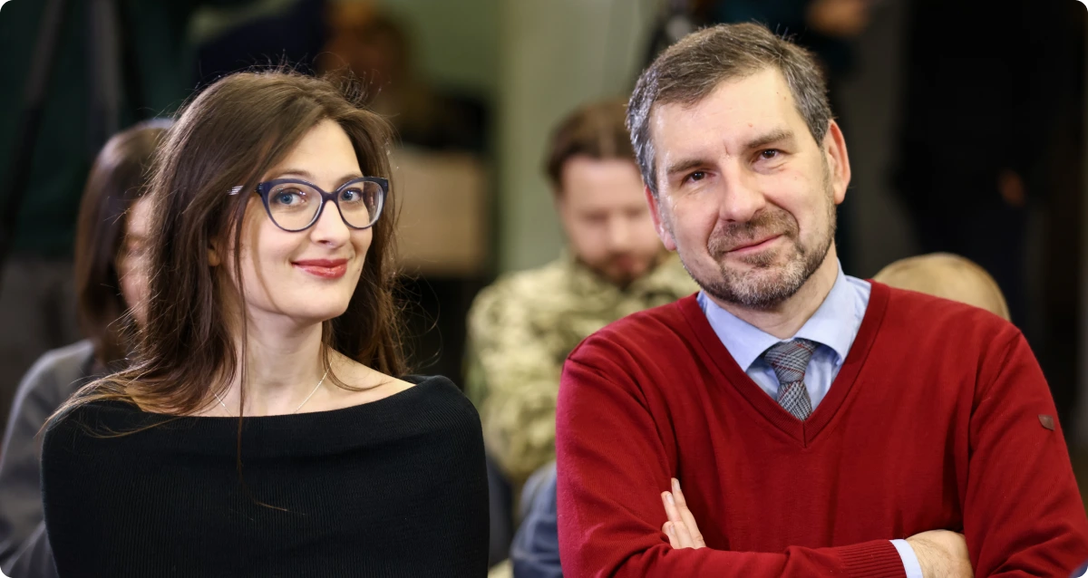 Катерина Зарембо і Вадим Карп‘як дні есеїстики