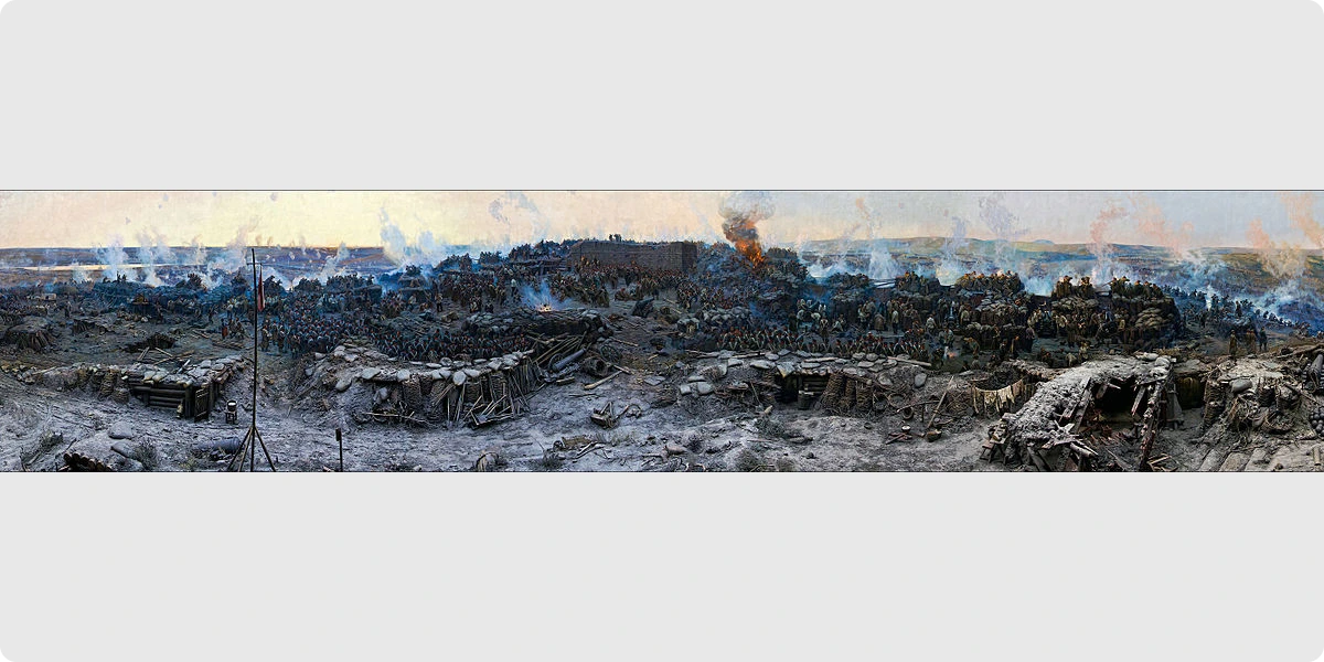 Франц Рубо «Оборона Севастополя 1854—1855»_5