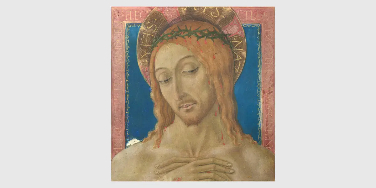 «Христос, увінчаний тернами», Маттео ді Джованні картина «Христос, увінчаний тернами» художник Маттео ді Джованні