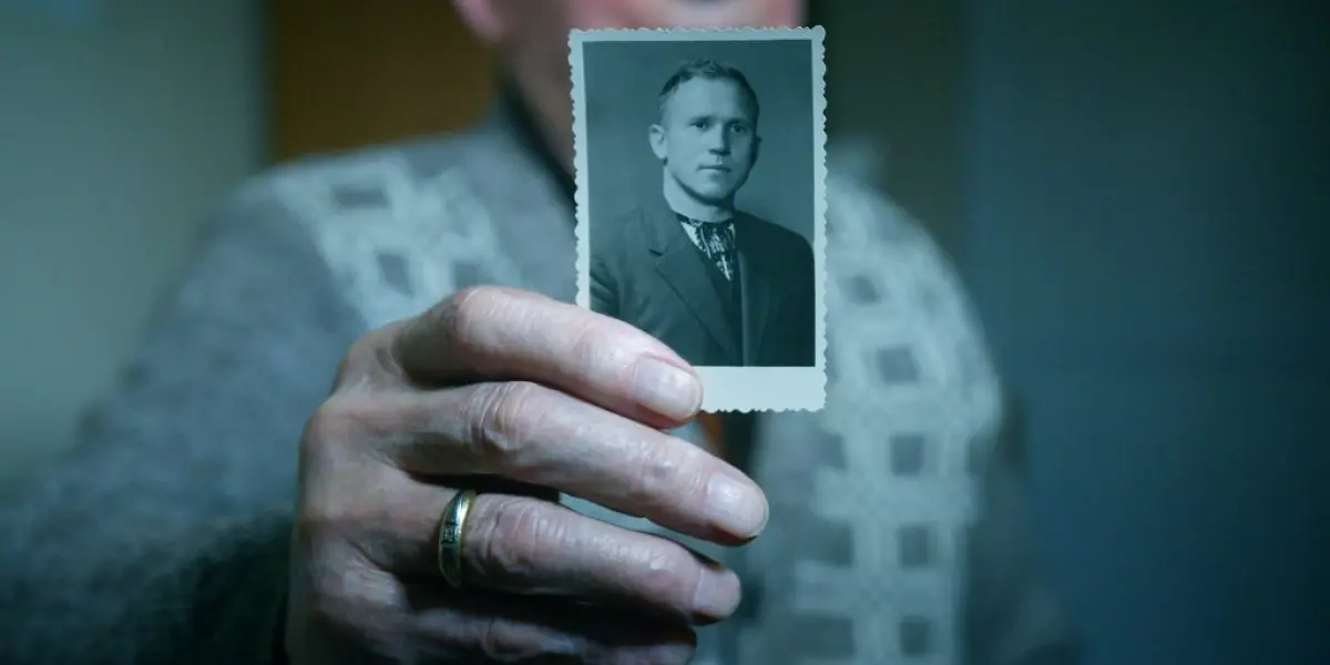 кадр з фільму кадр з фільму «Київські файли» Вальтера Стокмана