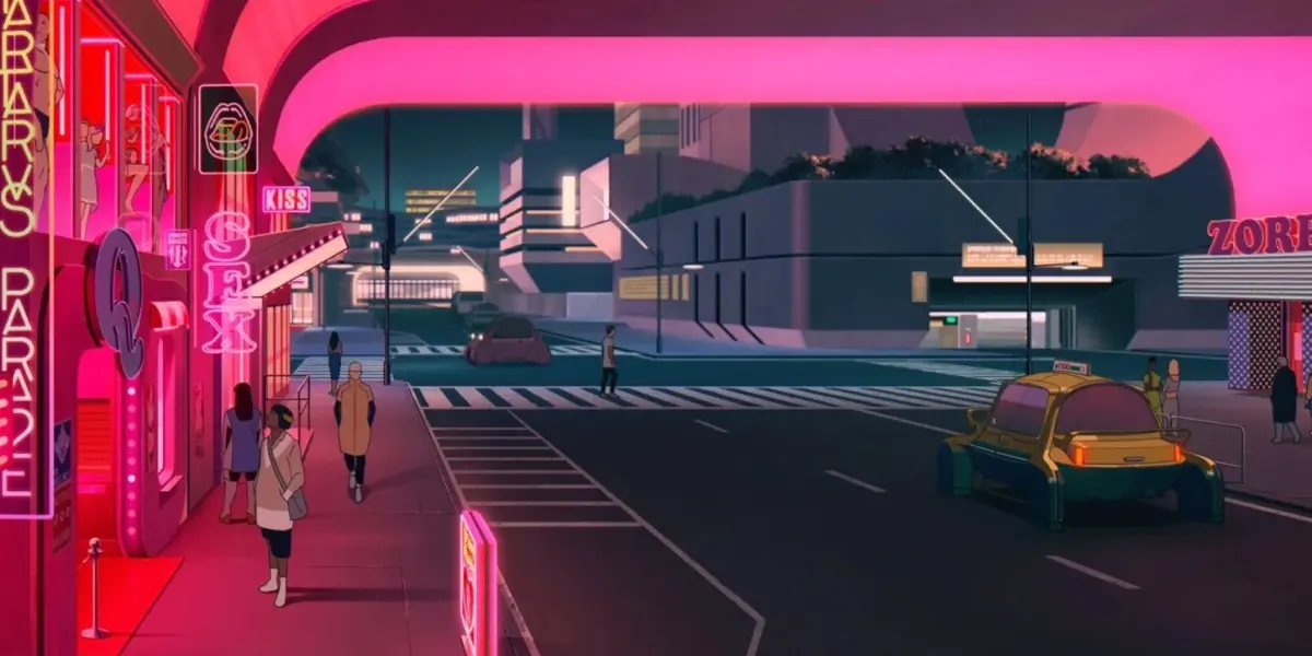 кіберпанк-анімація «Марс-Експрес»