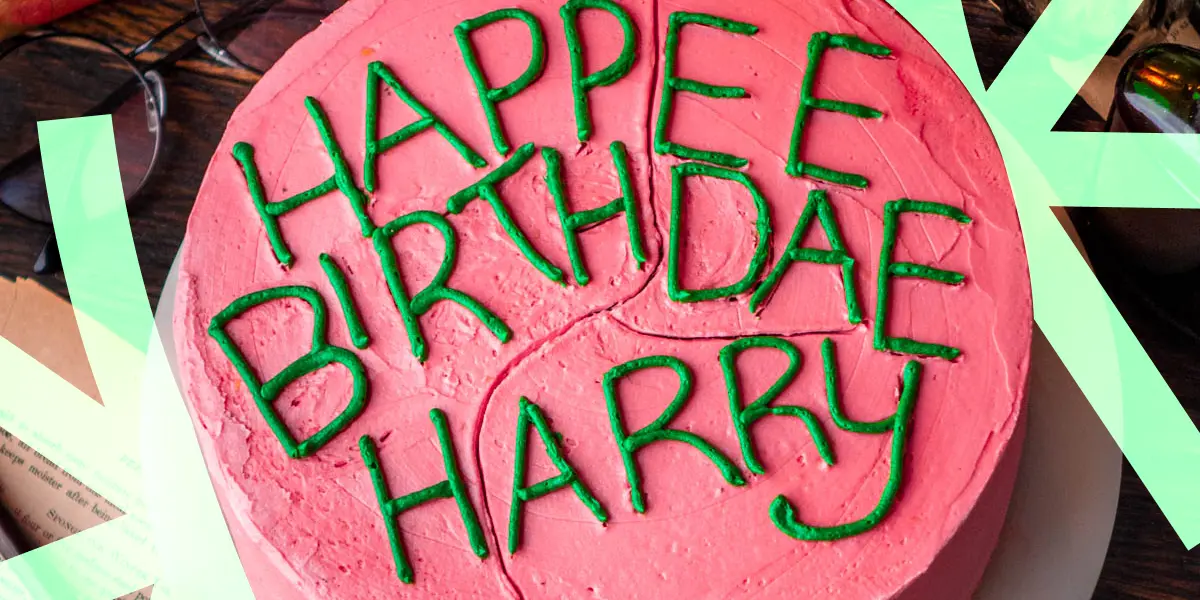 Гаррі Поттер, торт на день народження