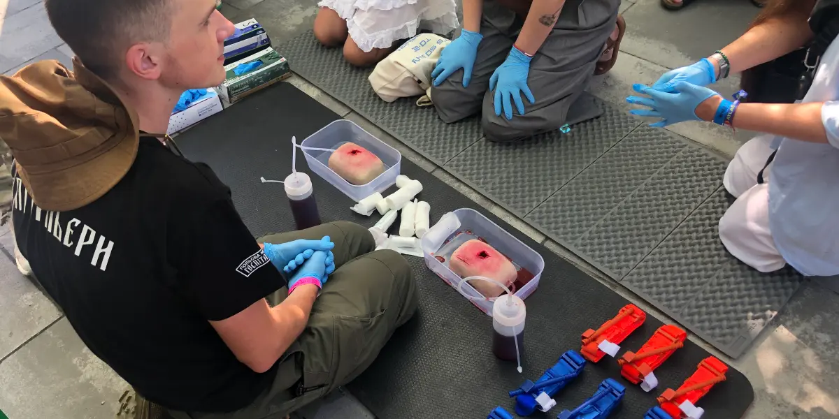 Кураж Базар тренінг Госпітальєрів