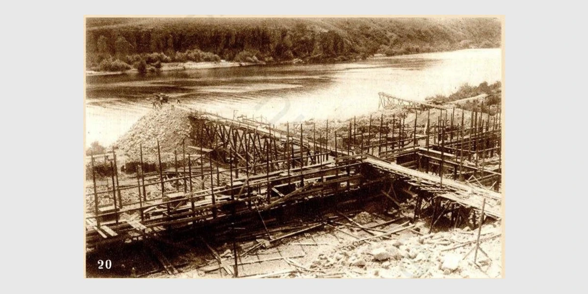 Будівництво Дніпровської гідроелектростанції