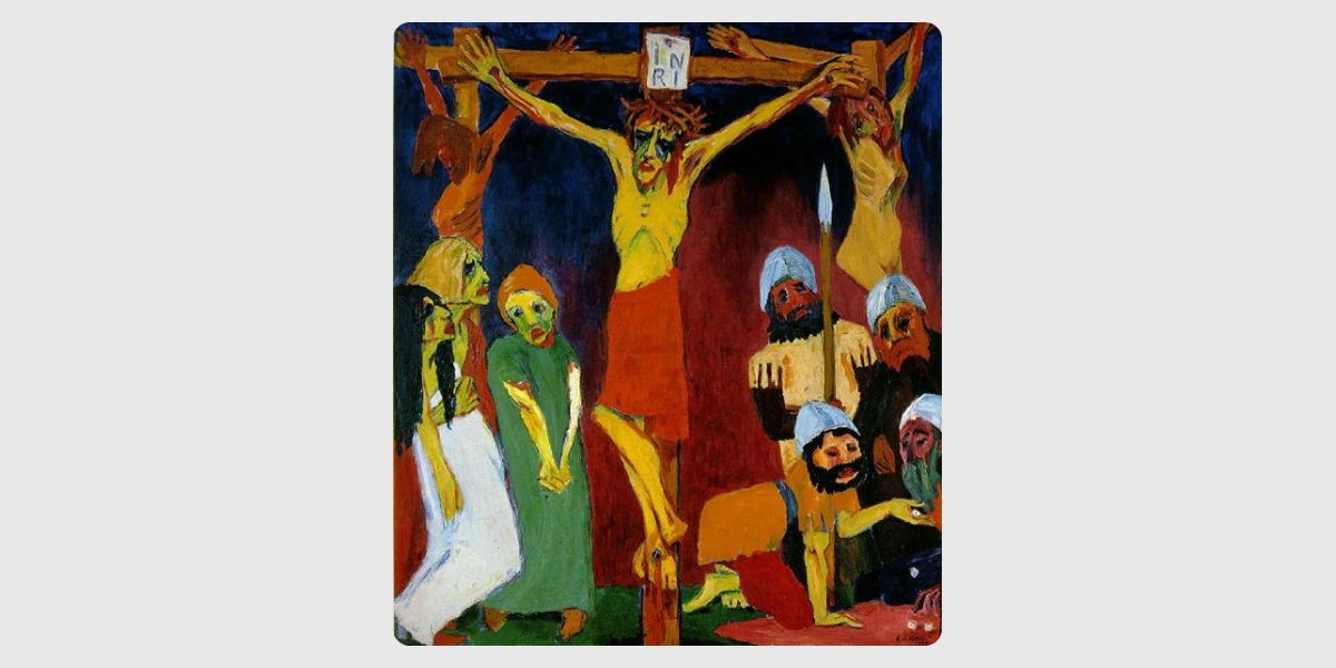 Еміль Нольде. Розпяття. Crucifixion