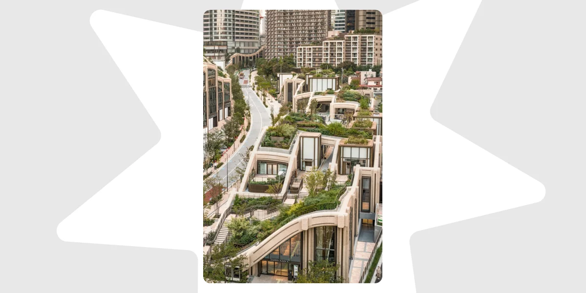Heatherwick Studio. Azabudai Hills. Фотографія від Raquel Diniz Kenji Masunaga