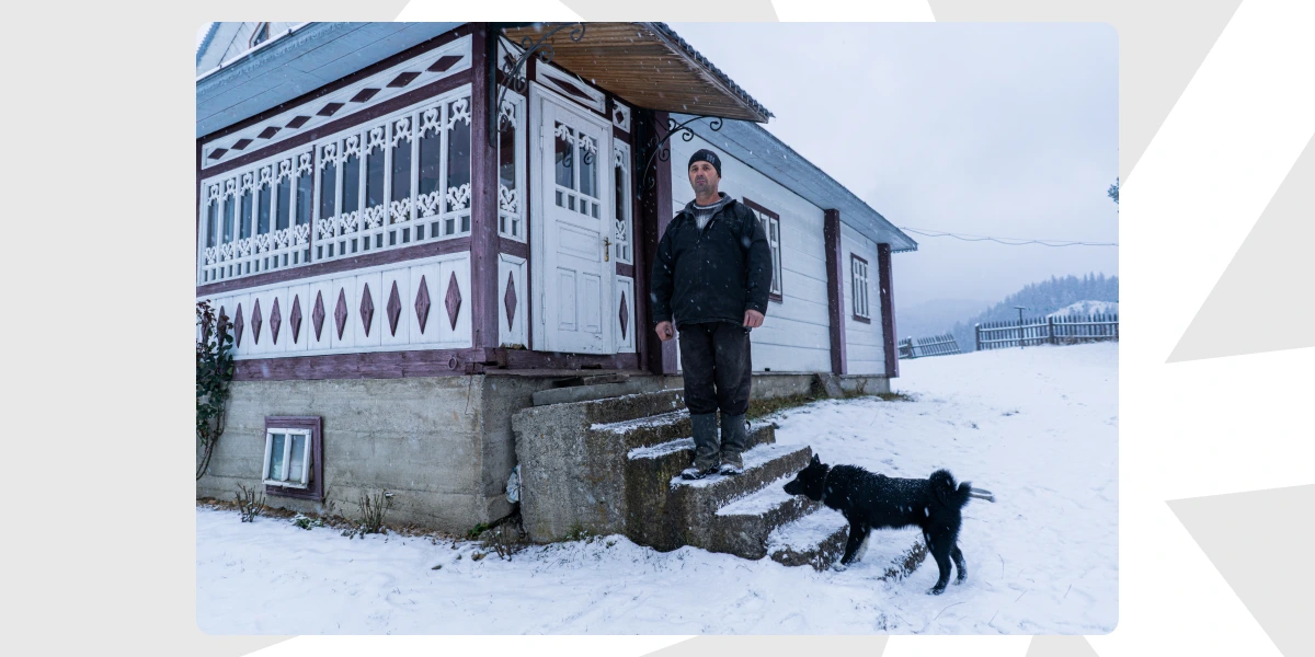 Ivan Kimeychuk Dzembronia village