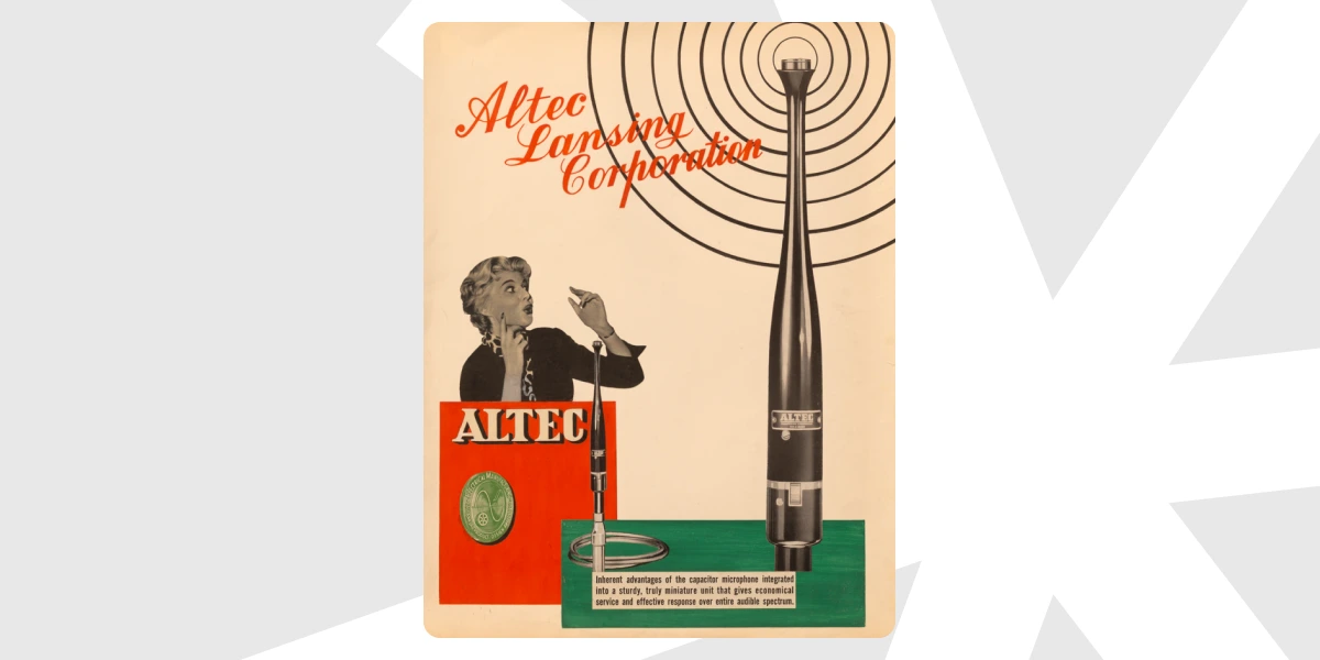 Василь Кричевський (Молодший).Рекламний плакат. Ескіз. 1958. Папір, туш, перо. Музей української діаспори